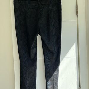 Zara animal print dark blue